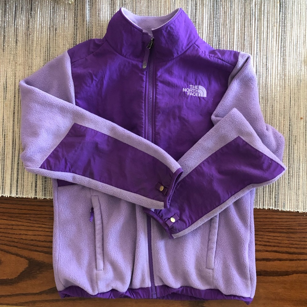 Girls North Face fleece jacket